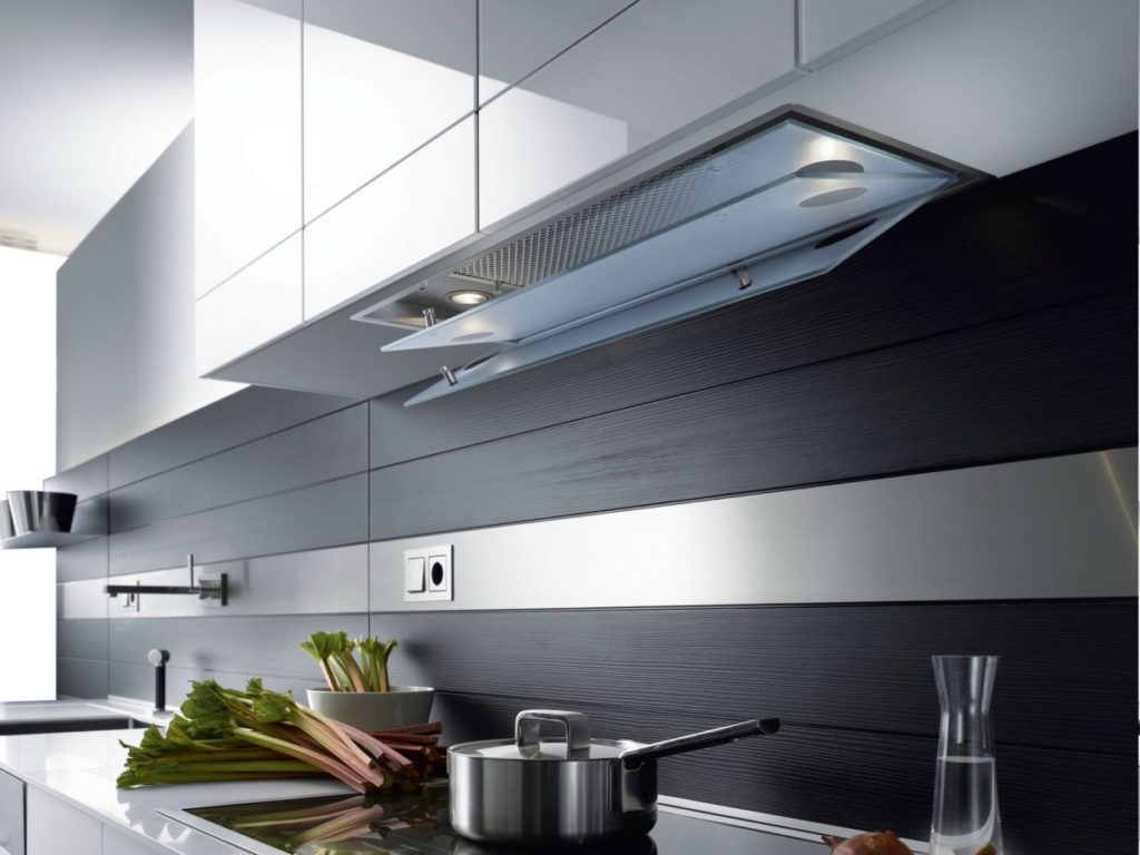 Best Collection of 96+ Inspiring modern kitchen range hood design You Won't Be Disappointed