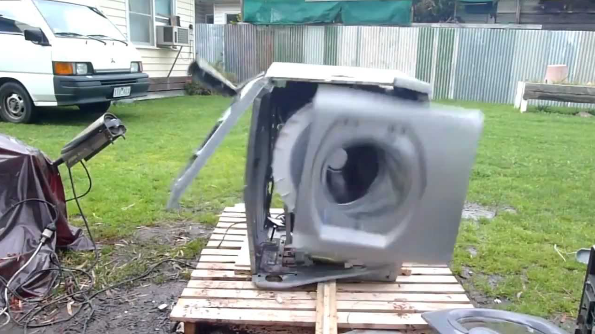 broken washer and dryer pick up