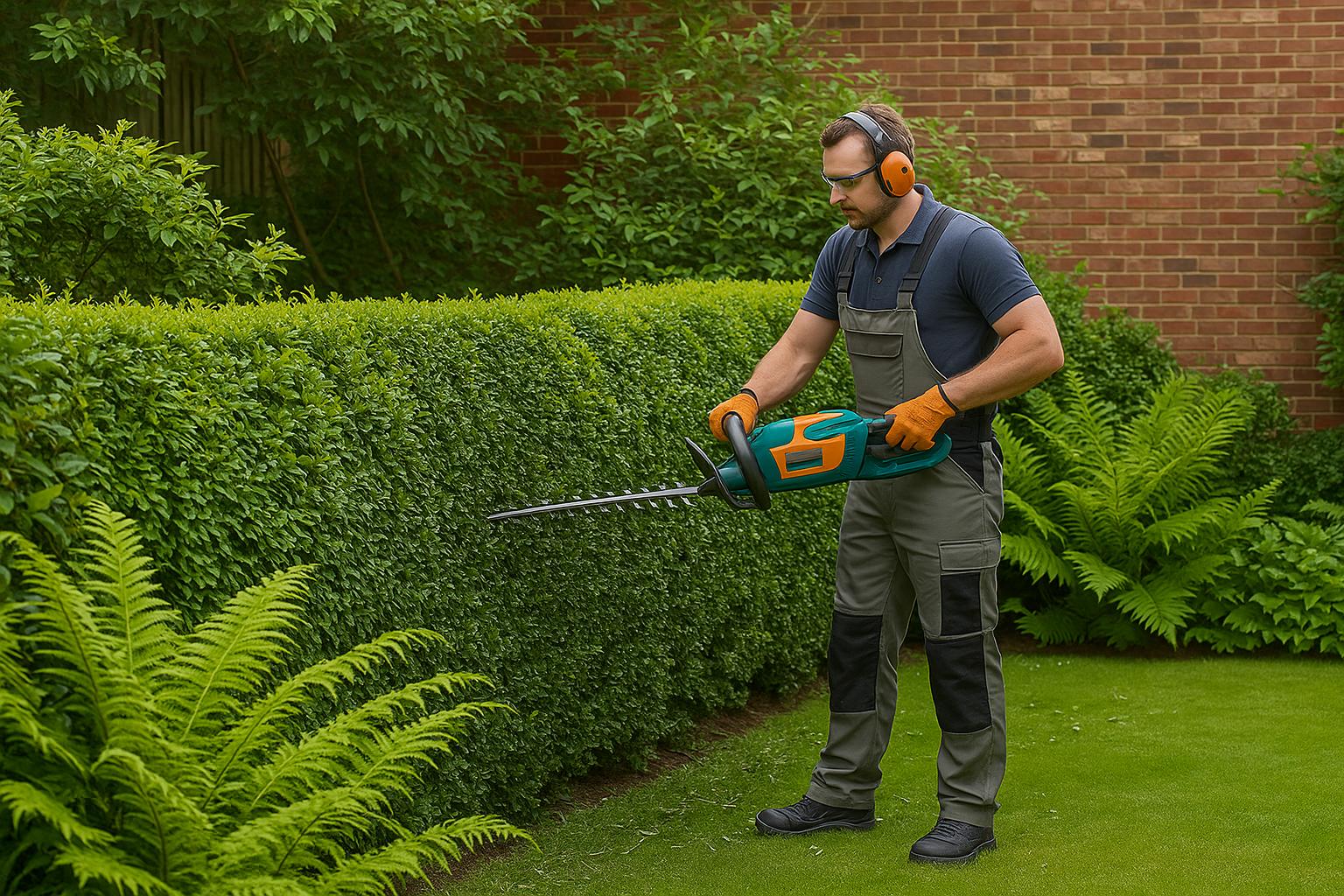 Hedge trimming